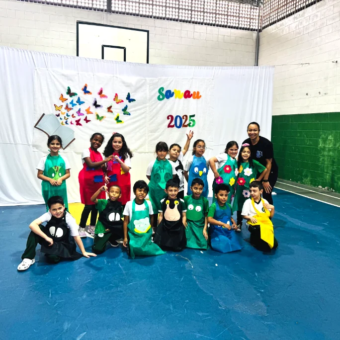 Eventos e celebrações escolares no Colégio Harmonia, São Mateus