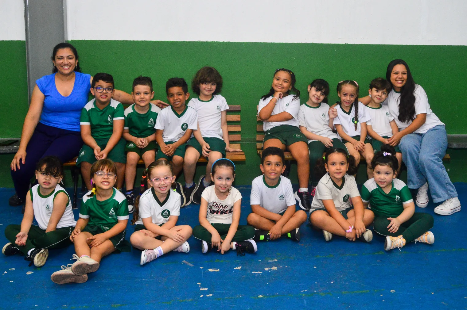Recreação supervisionada na Educação Infantil do Colégio Harmonia em São Mateus SP